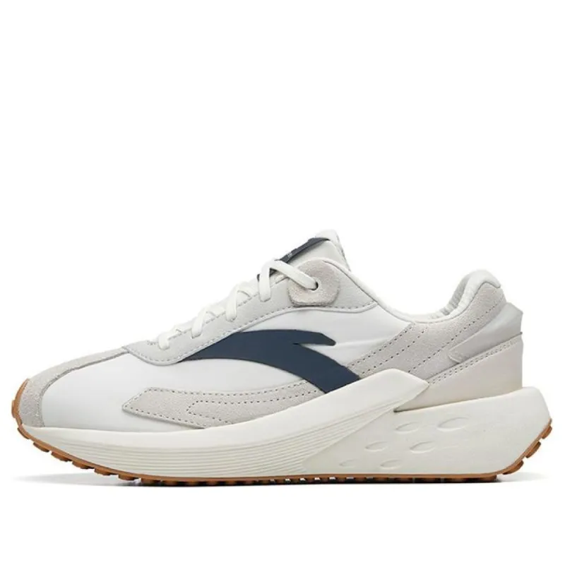 ANTA Crystal Sugar Sportswear Shoes 'White Grey Navy' 922228856-5 sold by KicksCrew