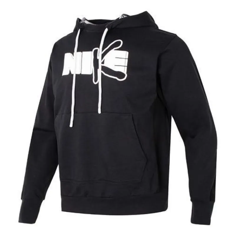 Nike Dri-FIT Standard Issue Premium Pullover Basketball Hoodie 'Black White' DV9502-010 sold by KicksCrew