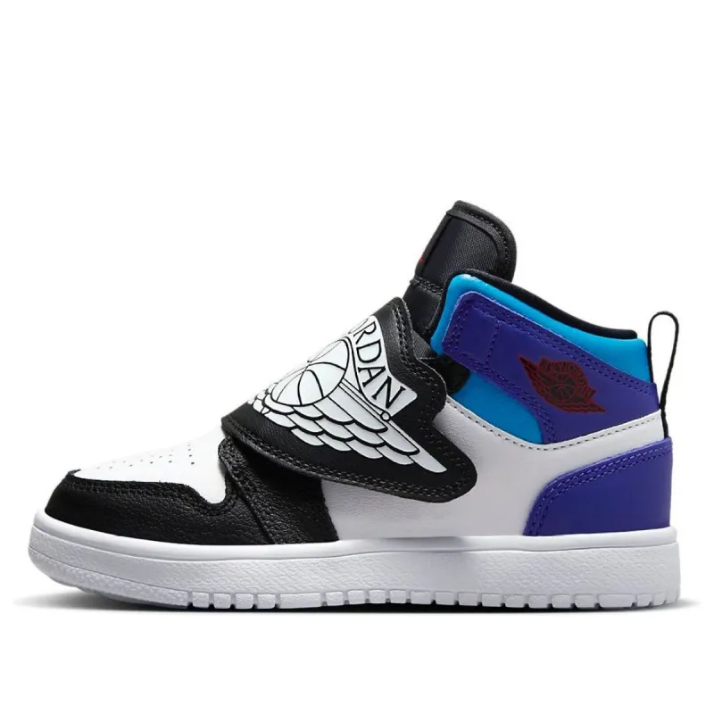 (PS) Air Jordan Sky Jordan 1 'White Black Bright Concord' BQ7197-154 sold by KicksCrew