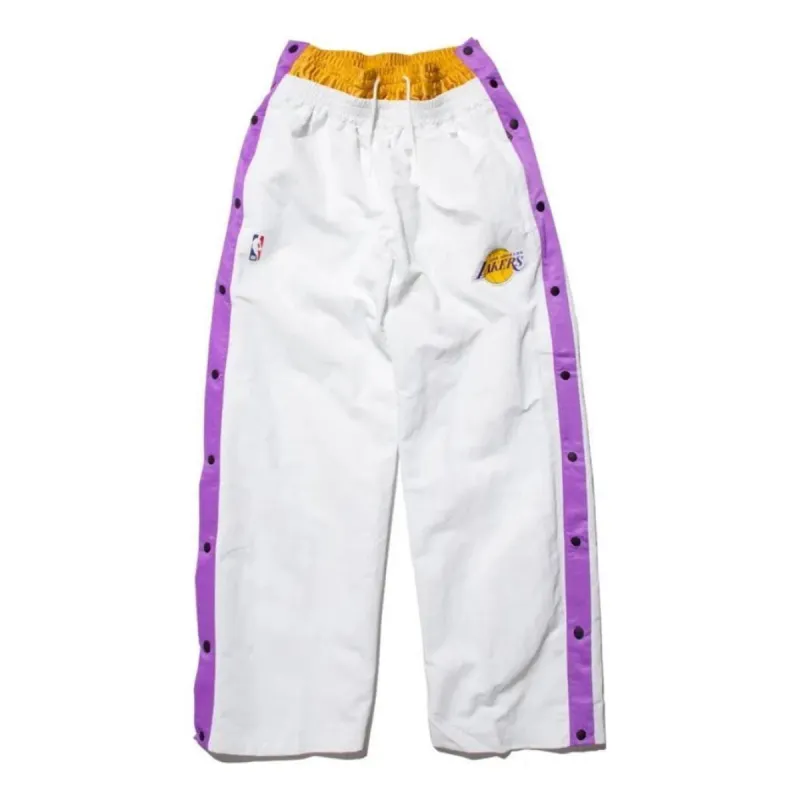 (WMNS) Nike x AMBUSH NBA Collection Tearaway Trousers 'Lakers - White' DB9570-121 sold by KicksCrew