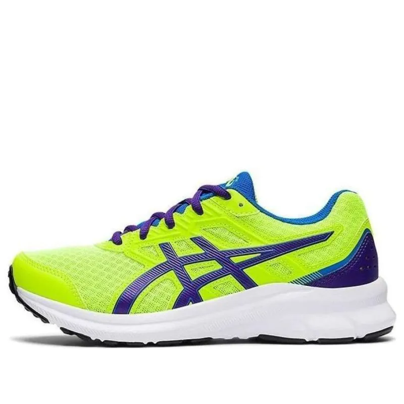 (GS) ASICS Jolt 3 'Hazard Green Gentry Purple' 1014A203-303 sold by KicksCrew