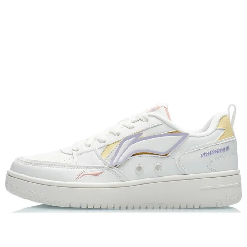 (WMNS) Li-Ning Classic Leisure 'White' AGCS134-2 sold by KicksCrew