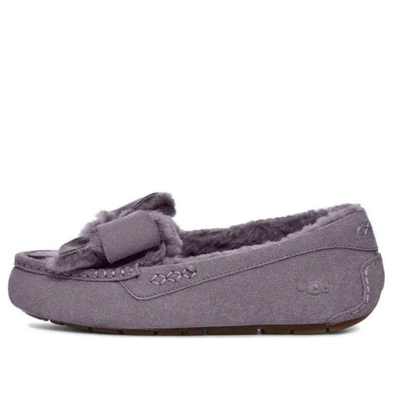 (WMNS) UGG Ansley Bow Slippers 'Purple' 1113470-SHA sold by KicksCrew