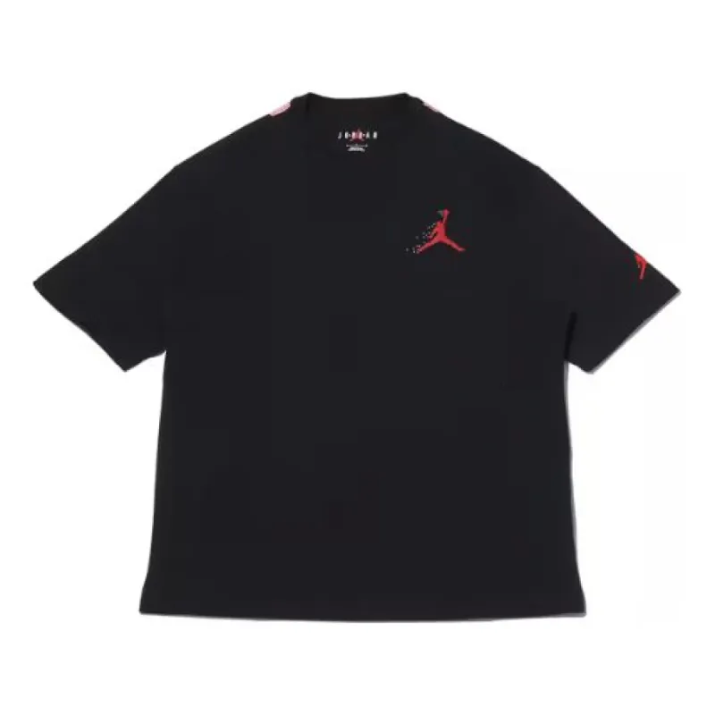 Air Jordan Essentials Holiday T-Shirt 'Black' FD7011-010 sold by KicksCrew