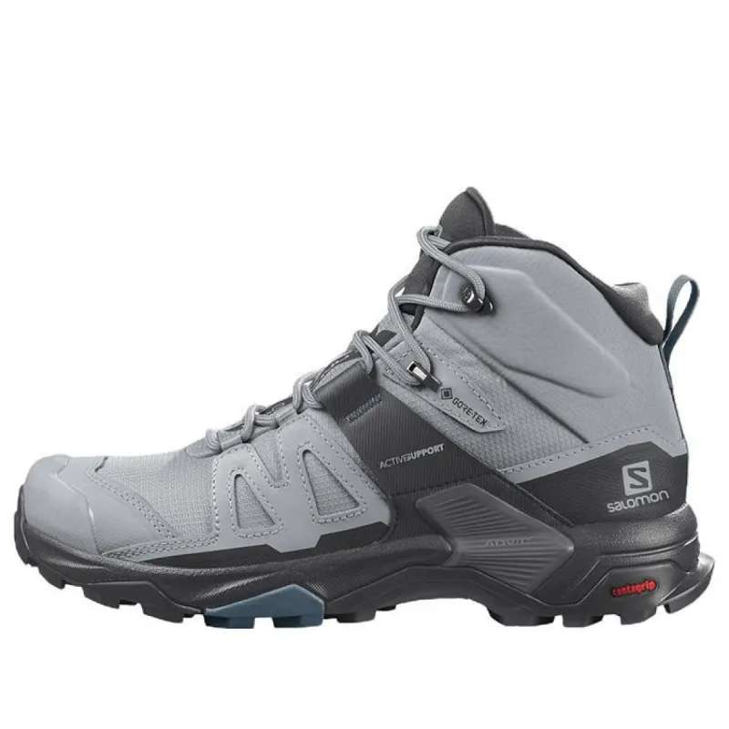 (WMNS) SALOMON X Ultra 4 Mid Gore-Tex 'Grey' 416249 sold by KicksCrew