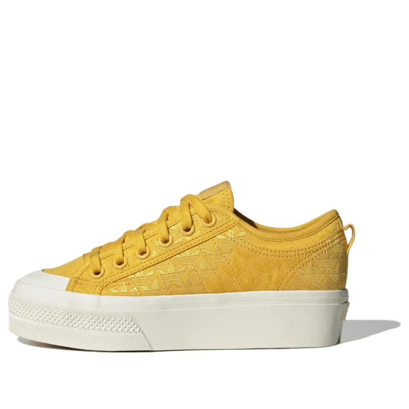 (WMNS) adidas Nizza Platform 'Elegant Trefoils' HQ1967 sold by KicksCrew
