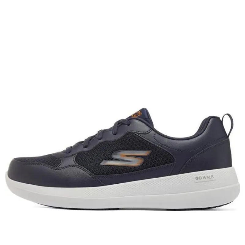 Skechers Go Walk Stability 'Navy Orange' 216143-NVOR sold by KicksCrew