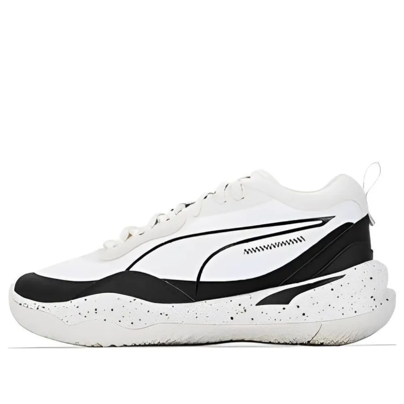 Puma Playmaker 'Spray - White Black' 388467-01 sold by KicksCrew