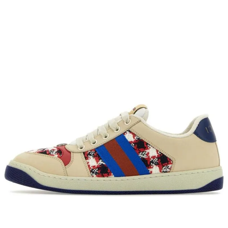 WMNS) GUCCI Screener GG sneaker 'Beige Lilac' 705051-UULG0
