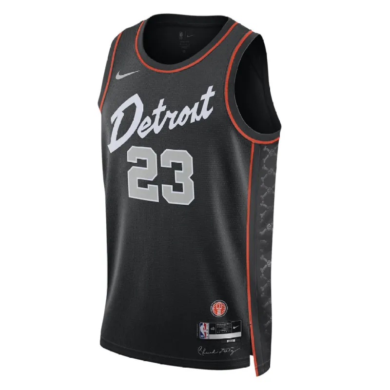 Nike Dri-FIT NBA Swingman Jersey 2023/24 City Edition 'Detroit Pistons Jaden Ivey' DX8501-011 sold by KicksCrew