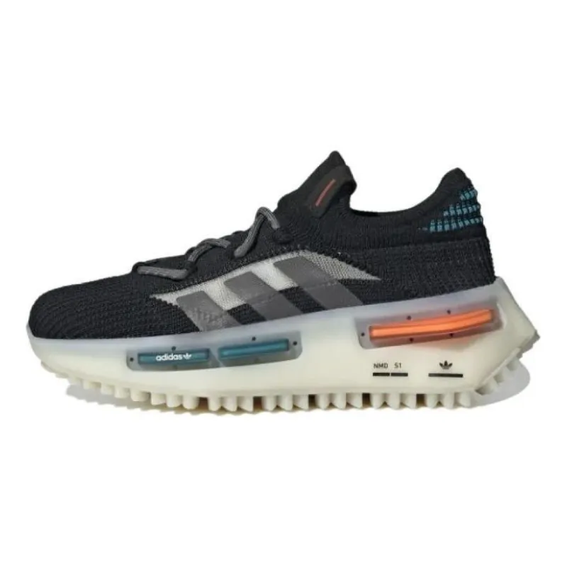 (GS) adidas NMD_S1 'Black Teal Orange' GW2186 sold by KicksCrew