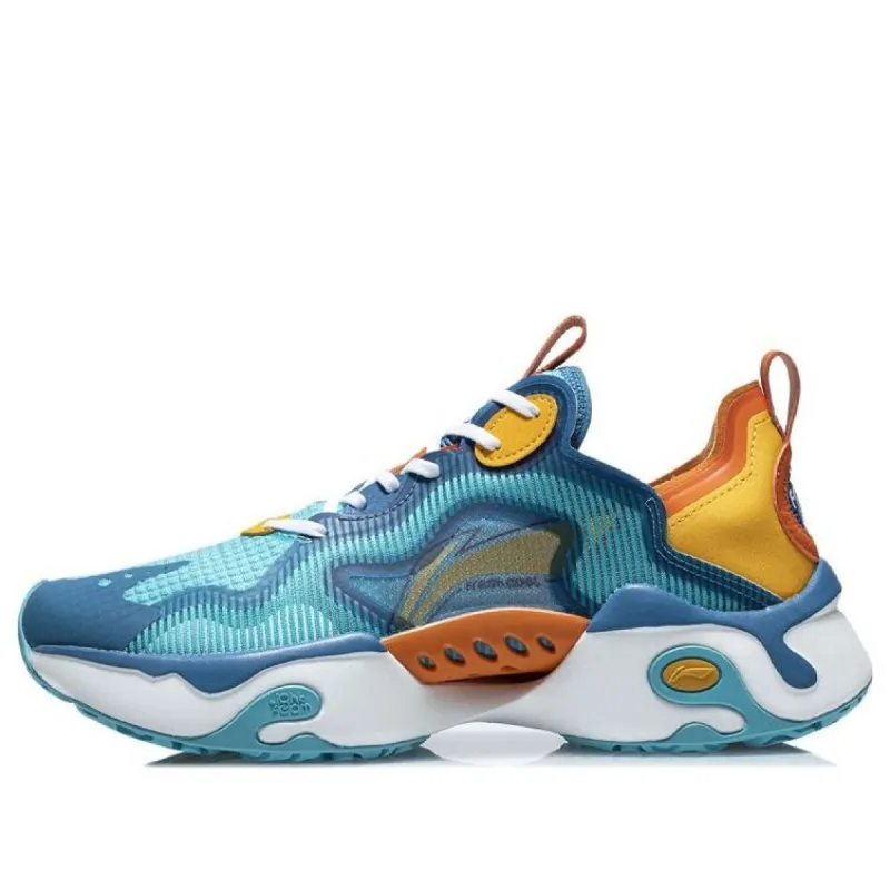Li-Ning Fresh 'Blue Yellow' ARHR033-4 sold by KicksCrew