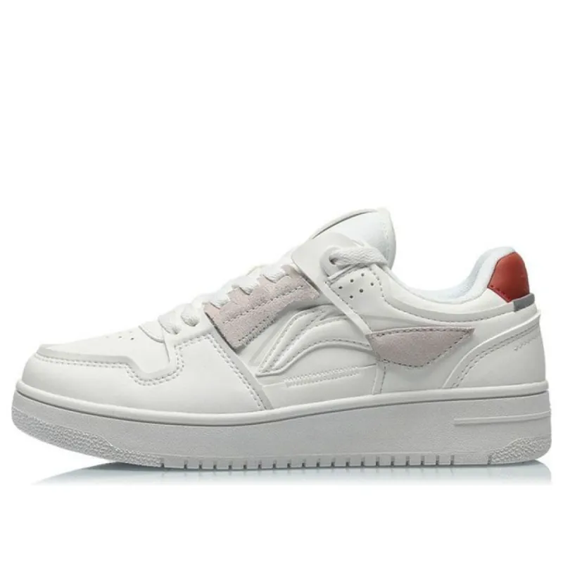 (WMNS) Li-Ning Tianji 'White Red' AGCS392-1 sold by KicksCrew