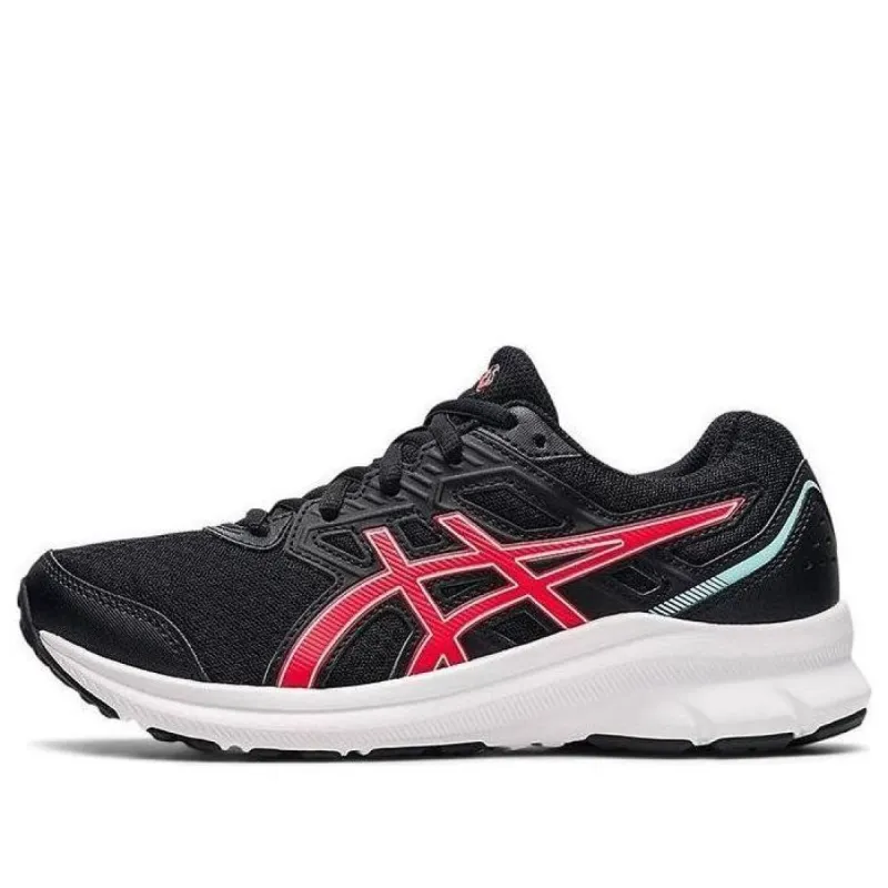 (GS) ASICS Jolt 3 'Black Electric Red' 1014A203-006 sold by KicksCrew