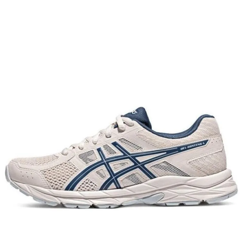 (WMNS) ASICS Gel-Contend 4 'Cream White Blue' T8D9Q-250 sold by KicksCrew