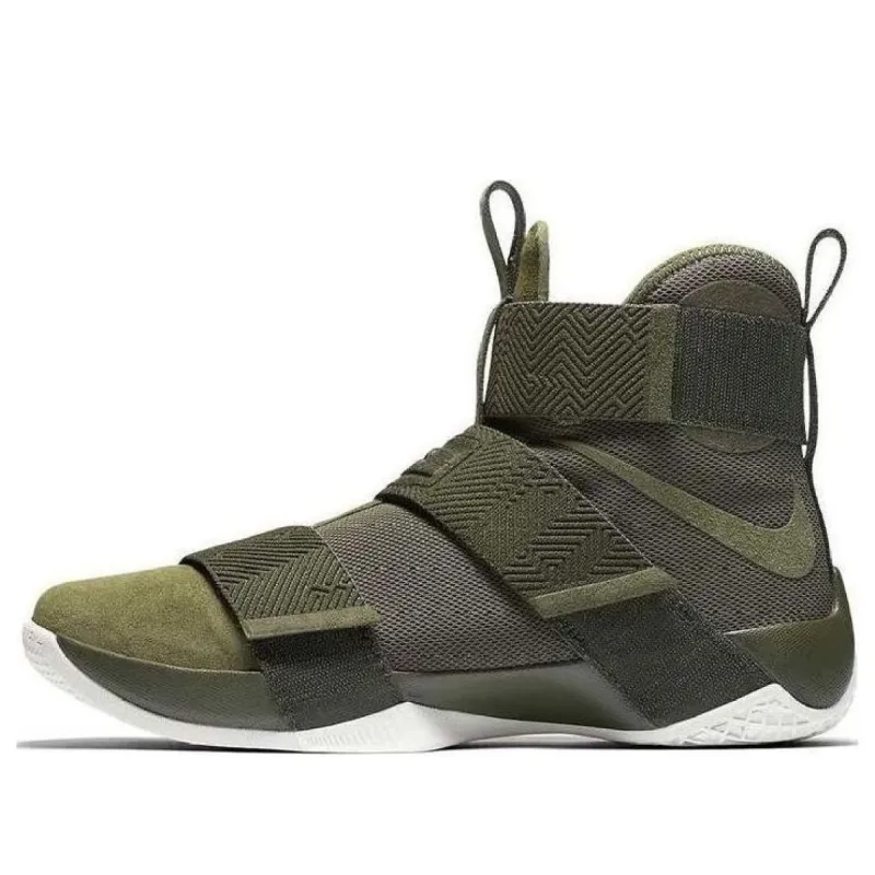 Nike LeBron Soldier 10 SFG LUX 'Cargo Khaki' 911306-330 sold by KicksCrew