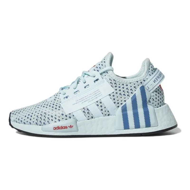 (GS) adidas NMD_R1 V2 'Almost Blue' FZ6234 sold by KicksCrew