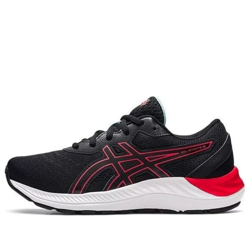 (GS) ASICS Gel-Excite 8 'Black Electric Red' 1014A201-009 sold by KicksCrew