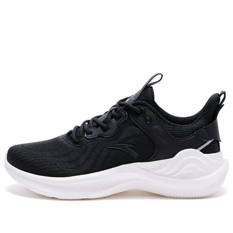 (WMNS) ANTA 3 Leaf Series Running Shoes 'Black White' 922235540-5 sold by KicksCrew