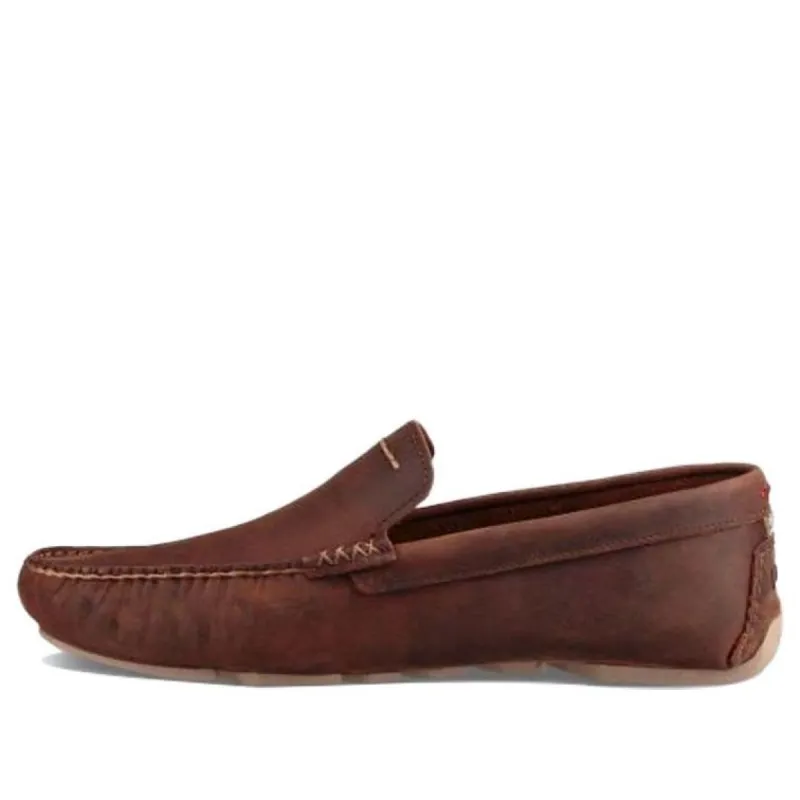 UGG Henrick Moccasin Shoes 'Brown Red' 1017317-RDCL sold by KicksCrew