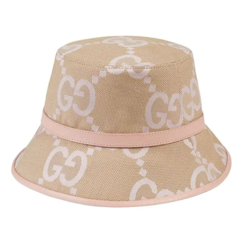 (WMNS) Gucci Jumbo GG Bucket Hat 'Beige Light Pink' 730336-3HAPT-8872 sold by KicksCrew