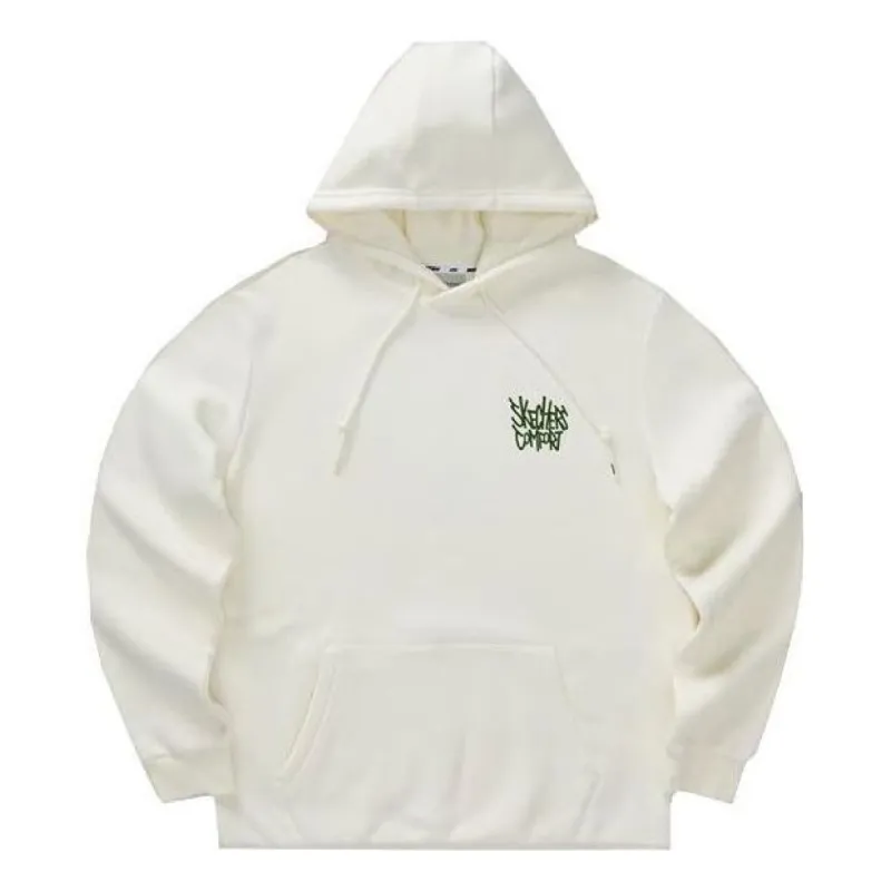 Skechers Graphic Hoodie 'White Green' L322U105-0074 sold by KicksCrew