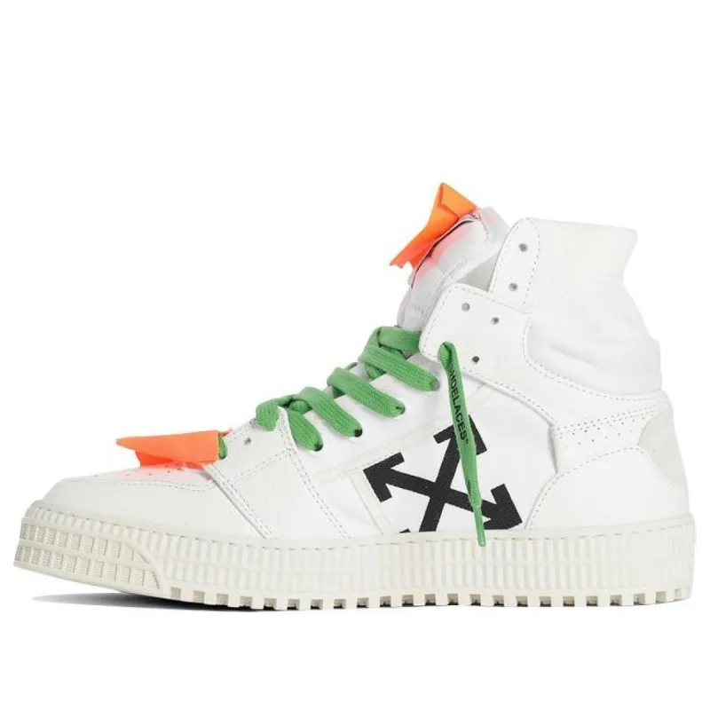 (WMNS) Off-White C/O Virgil Abloh Retro High Top Casual Skate Shoes White OWIA112R208000680100 sold by KicksCrew