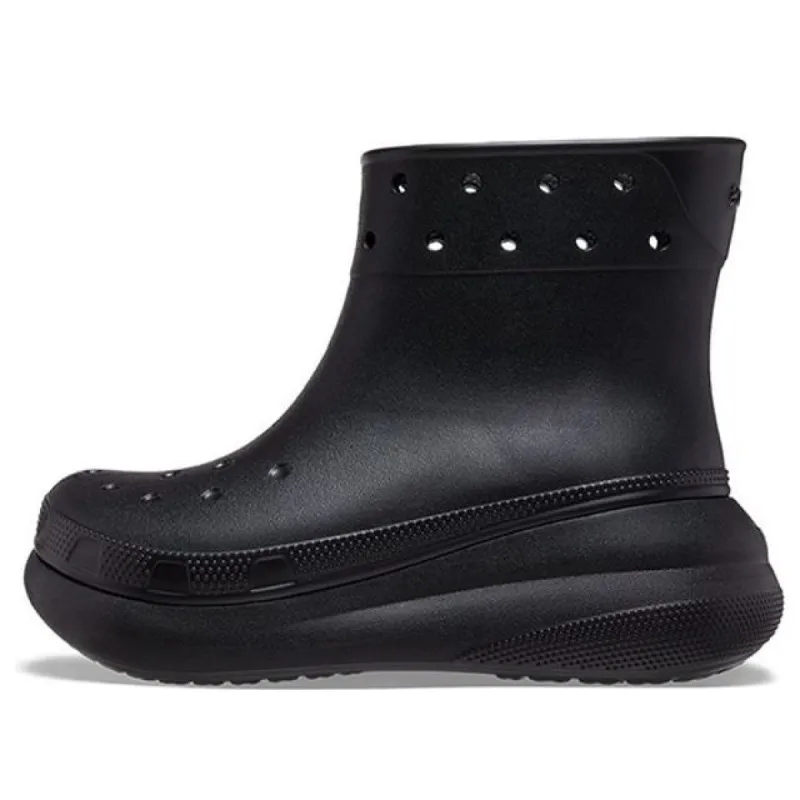 Crocs Classic Crush Boot 'Black' 207946-001 sold by KicksCrew