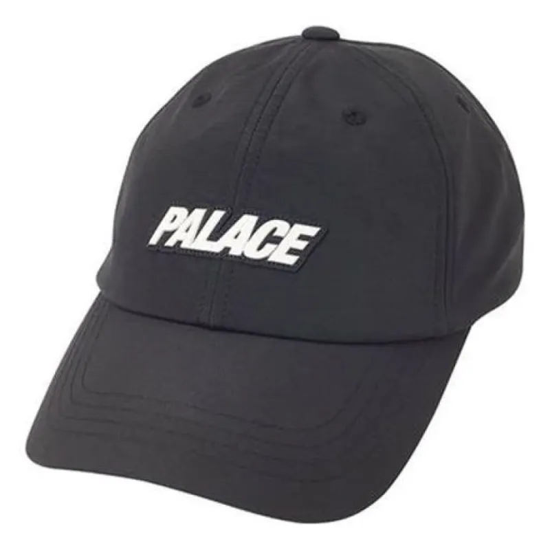 Palace UV Shell 6‑Panel 'Black' PAL-UVS6BK sold by KicksCrew