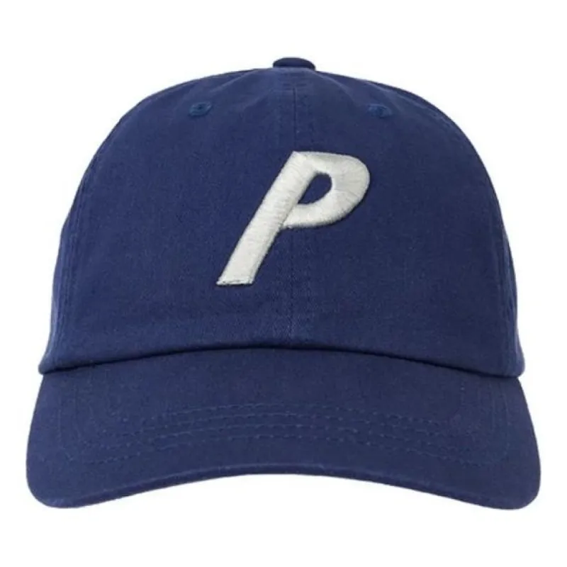 Palace P 6-Panel Logo Cap 'Navy' PAL-XST6BL sold by KicksCrew