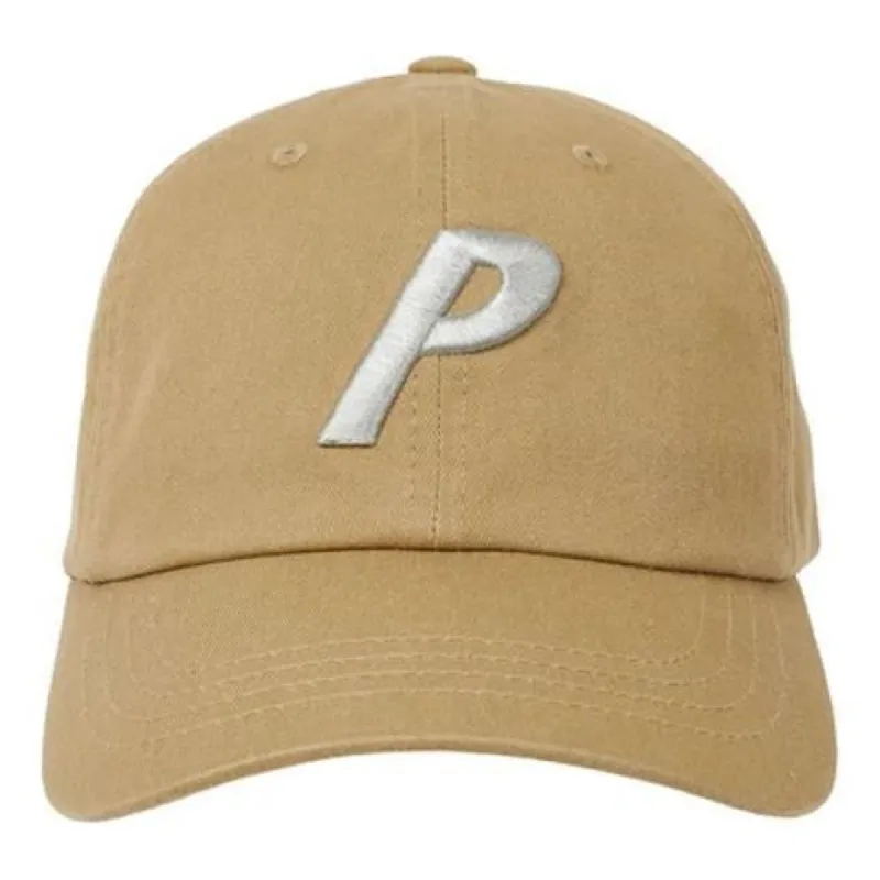 Palace P 6-Panel Logo Cap 'Khaki' PAL-XSTS6KHI sold by KicksCrew