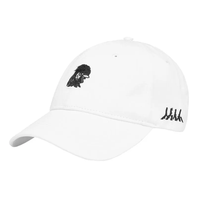 Skechers Logo Printed Baseball Cap 'White Black' L421U060-0074 sold by KicksCrew