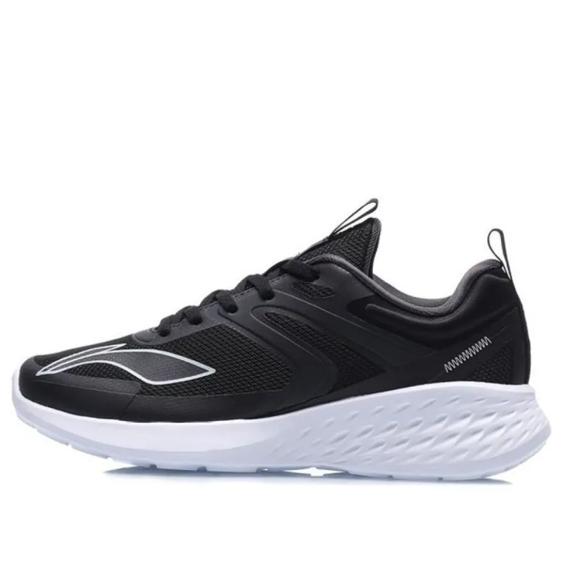 Li-Ning Running Shoes 'Black White' ARHR051-1 sold by KicksCrew