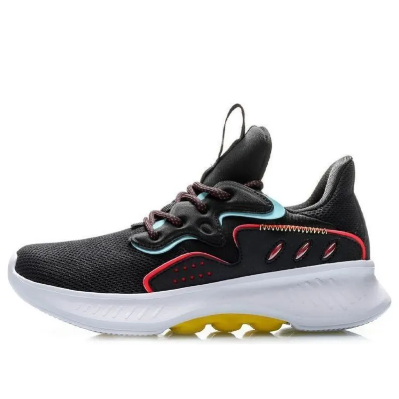 (WMNS) Li-Ning Eazgo 'Black Red White' AREP018-1 sold by KicksCrew
