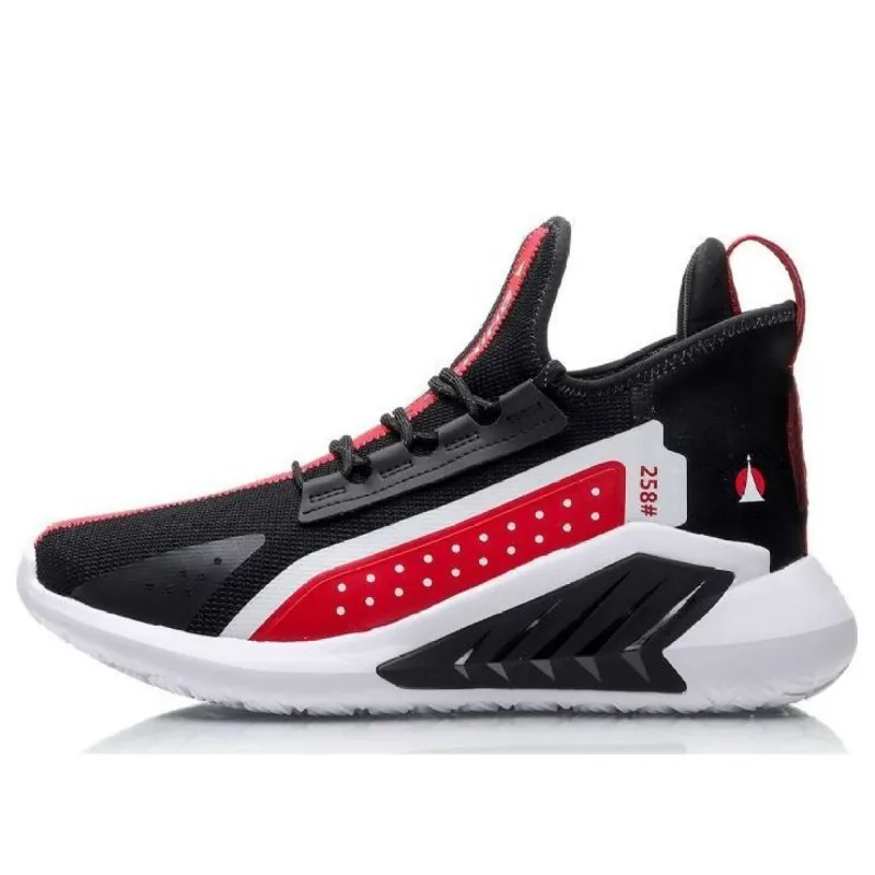 Li-Ning Classic Leisure Shoes 'Black Red' AGLP139-3 sold by KicksCrew