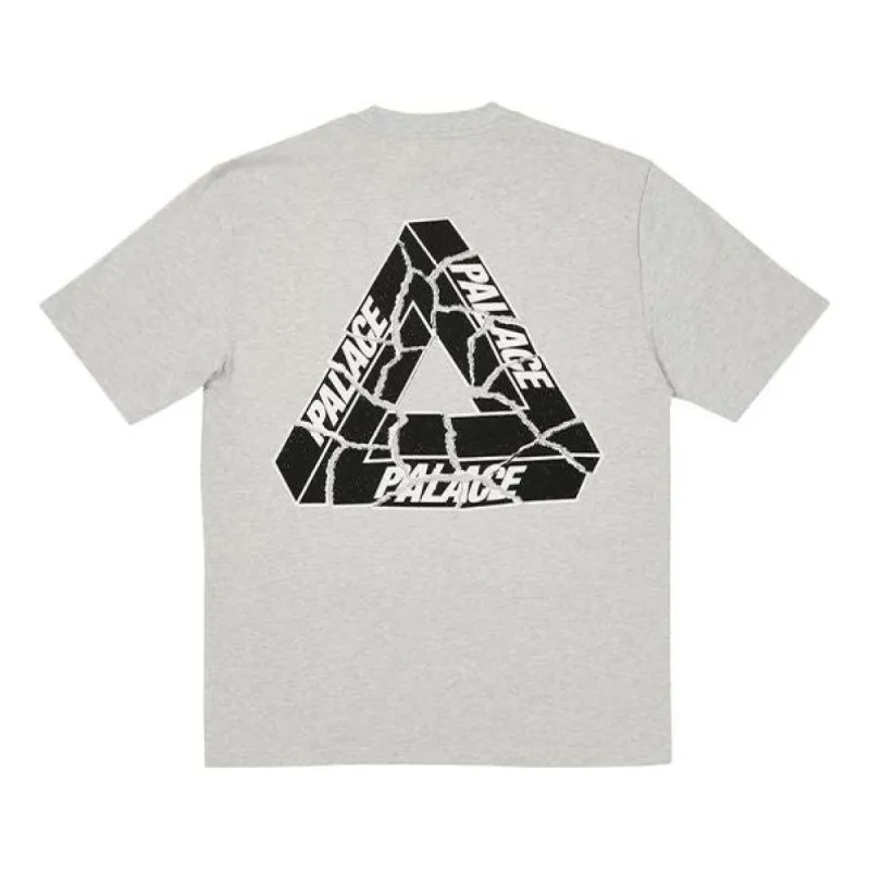Palace Tri-Ripped T-Shirt 'Grey Marl' P25TS083 sold by KicksCrew