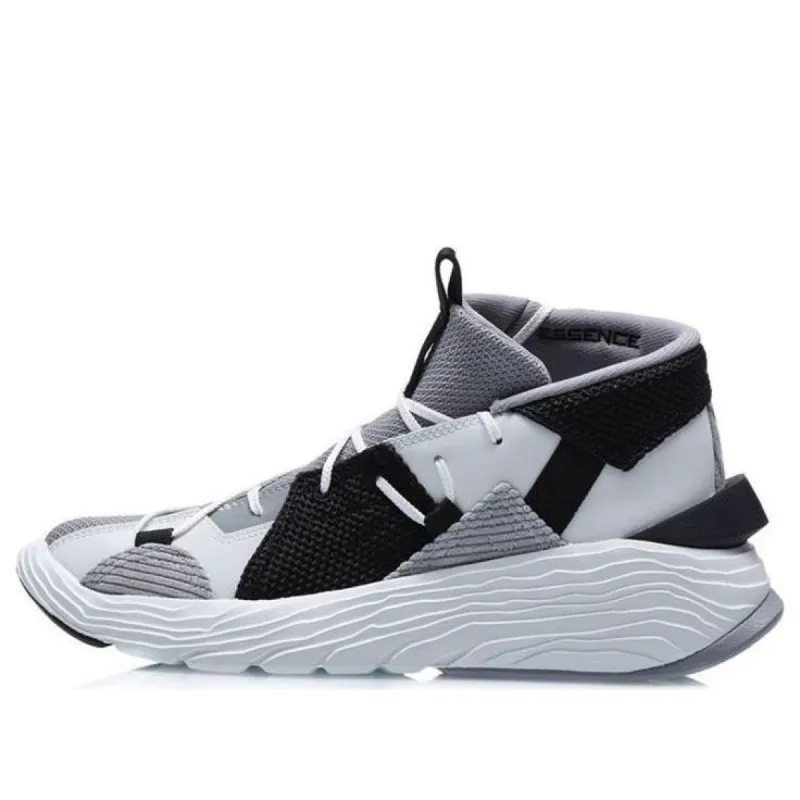 Li-Ning Kung Fu Winterized Sports Shoes 'Grey Black' AGBQ073-2 sold by KicksCrew