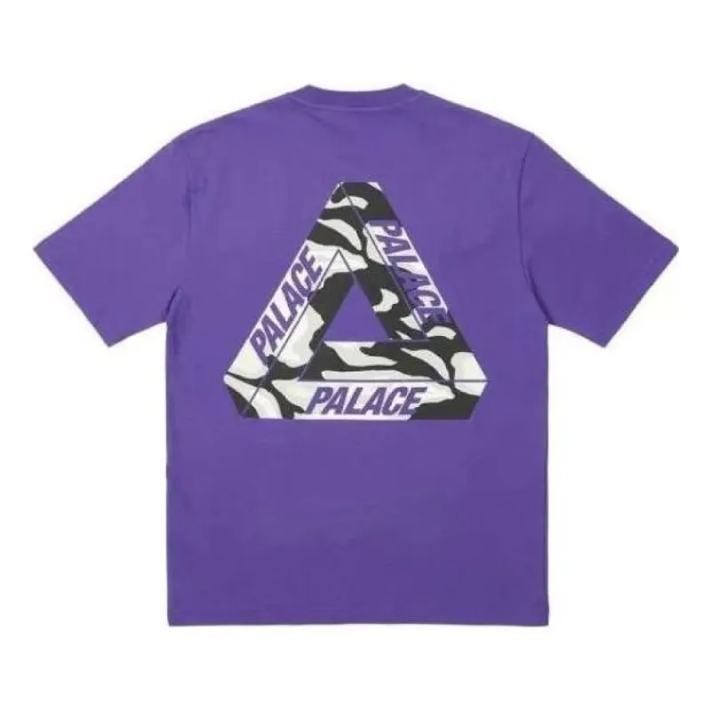 Palace Jungle Camo Tri-Ferg T-Shirt 'Regal Purple' P24TS122 sold by KicksCrew