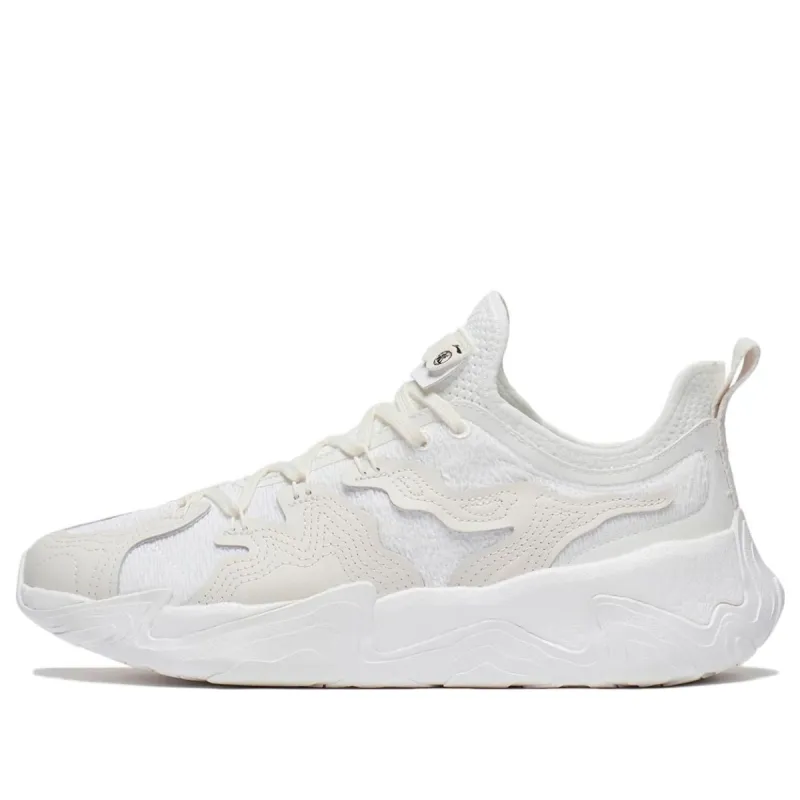 Li-Ning x Jackie Chan Kungfu Sports Shoes 'White Beige' AZGT063-2 made by KicksCrew