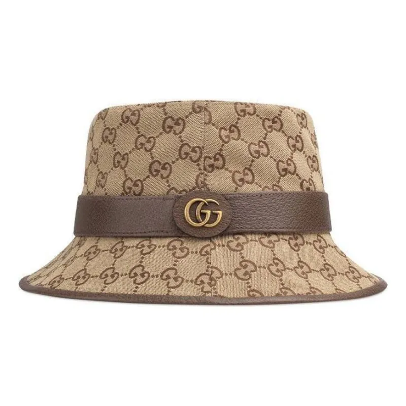 Gucci GG Canvas Bucket Hat 'Beige Brown' 576587-4HG62-2564 sold by KicksCrew