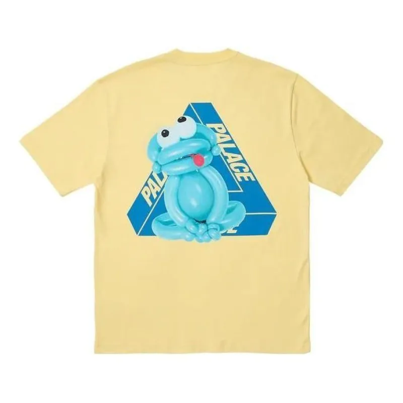 Palace Tri Twister T-Shirt 'Mellow Yellow' P24TS222 sold by KicksCrew