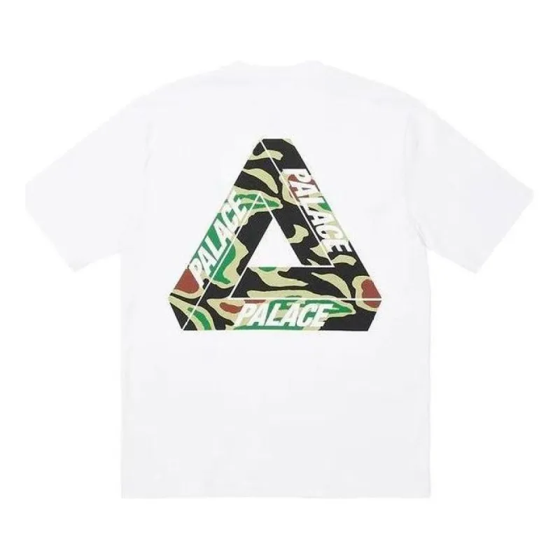 Palace Jungle Camo Tri-Ferg T-Shirt 'White' P24TS118 sold by KicksCrew