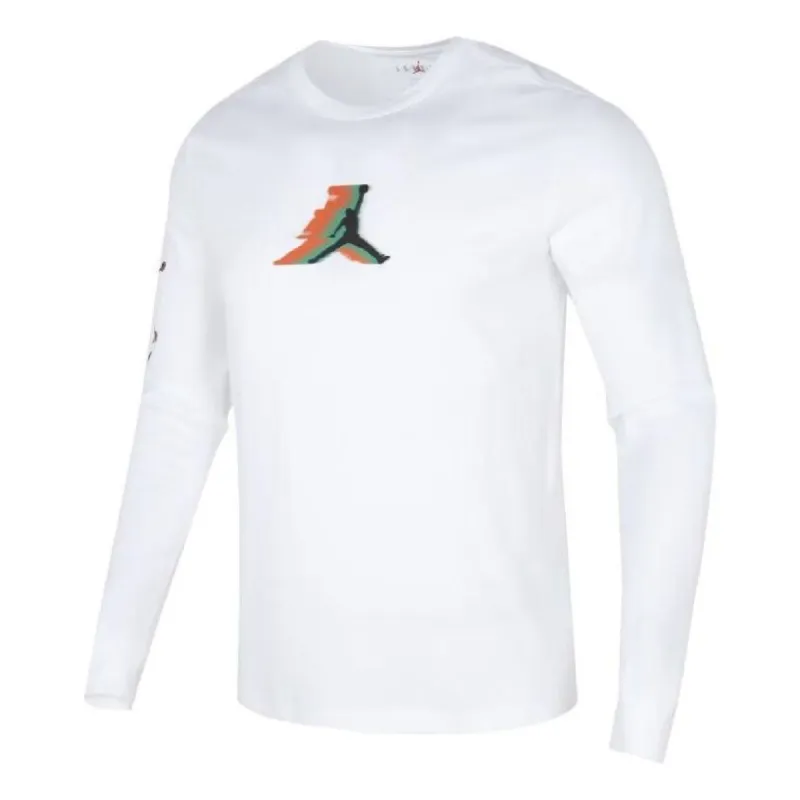 Air Jordan Brand Long-Sleeve T-Shirt 'White' FB7456-100 sold by KicksCrew