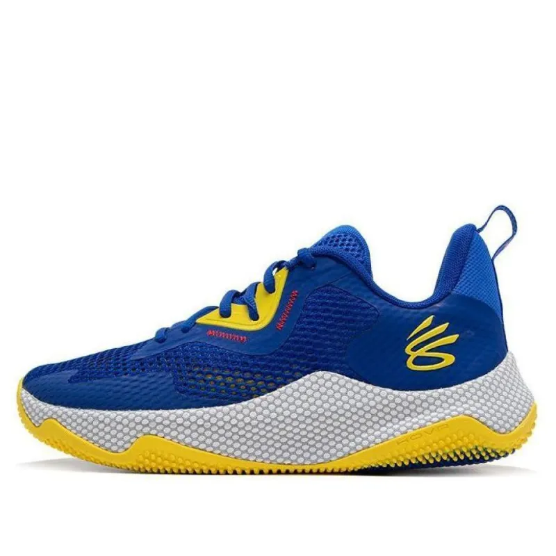 Under Armour Curry Hovr Splash 3 'Blue Yellow White' 3026275-400 sold by KicksCrew