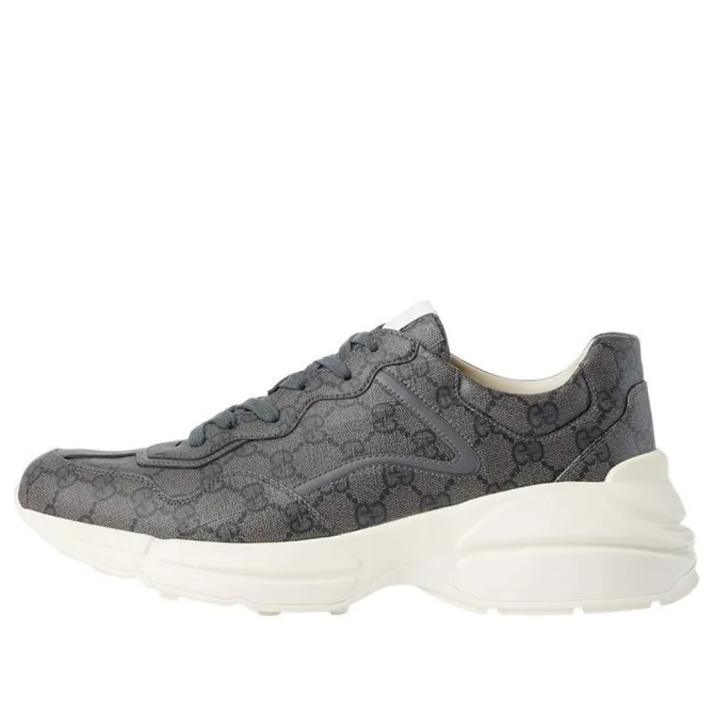 GUCCI GG Rhyton Sneakers 'Grey White' 749160-FAB2Q-8746 sold by KicksCrew