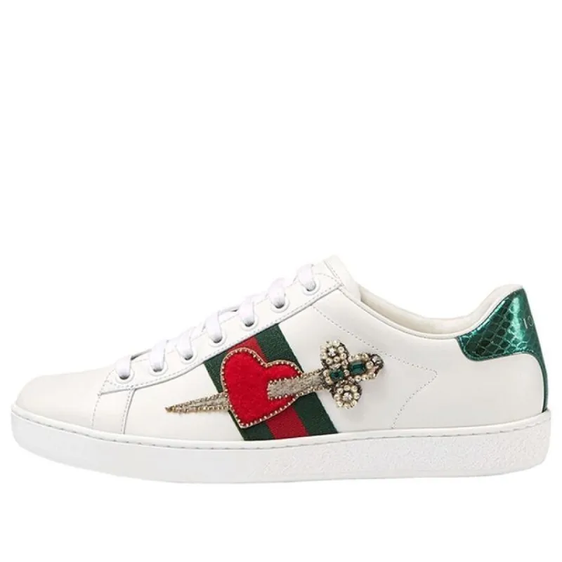 (WMNS) Gucci Ace Embroidered 'Bee' 472990-A38G0-9064 sold by KicksCrew
