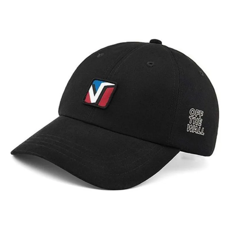 Vans Keep On Trucking Cap 'Black White Red' VN0A4UQABLK sold by KicksCrew