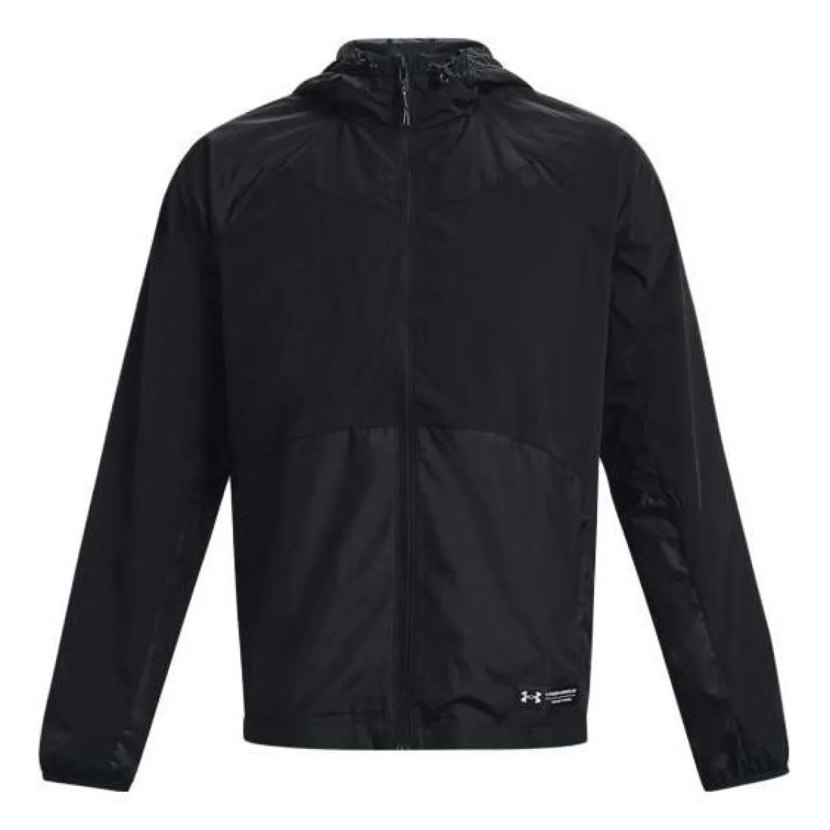 Under Armour Rush Woven Full-Zip Jacket 'Black' 1377181-001