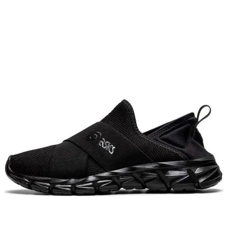 (WMNS) ASICS Quantum Lyte Slip-On 'Triple Black' 1202A257-001 sold by KicksCrew