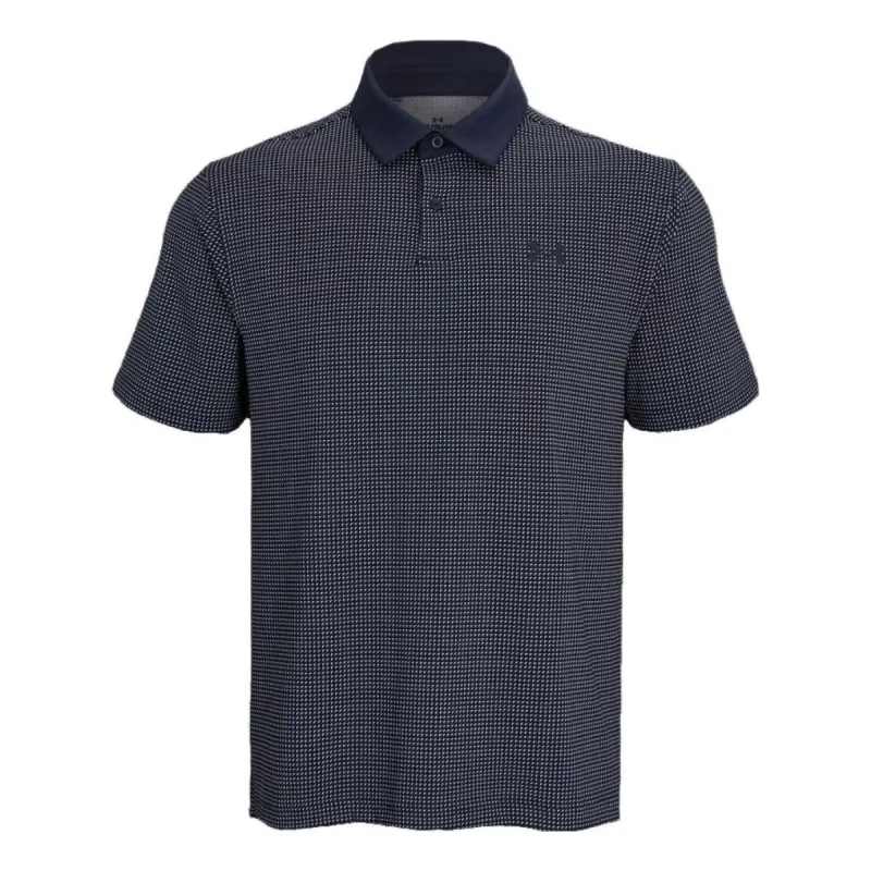 Under Armour T2G Printed Polo Shirt 'Midnight Navy' 1377380-410 sold by KicksCrew